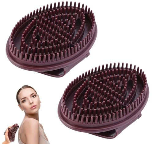 BaZuyunMd Lot de 2 brosses de massage pour le corps, Gua Sha Meridian Massage Brosse de relaxation