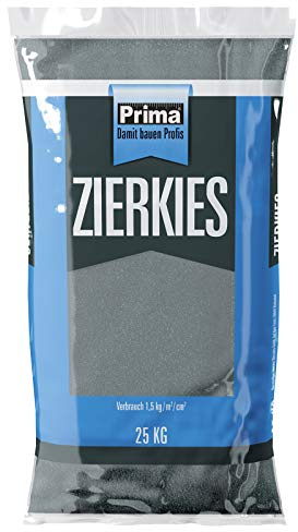 Basaltsplitt Zierkies anthrazit 2-5 mm, 25 Kg