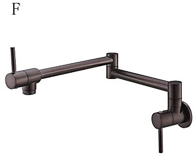WHLMYH Grifo Mezclador de Fregadero, Grifos de Lavabo de Latón Solteros Grifos Giratorios Grifos de Grifo sin Plomo./Bronce Marrón