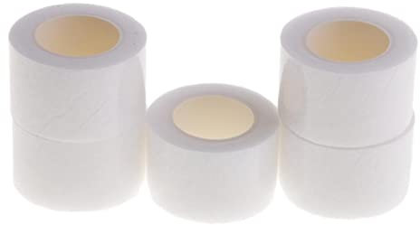 Easnea 5 rollos de cinta adhesiva adhesiva de 30 mm de ancho, cinta adhesiva para el dobladillo de cinta adhesiva para planchar para ropa, textiles para el hogar, cortinas de costura, dobladillo