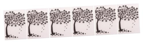 EXCEART 6 STK Stanzformen Schablone Blumenstempel Stempel Für Das Handwerk Kühlschrank Dekoration Hintergrund-prägeordner Baum Taschenzahnstocherhalter Dekorieren Prägeform Geprägt