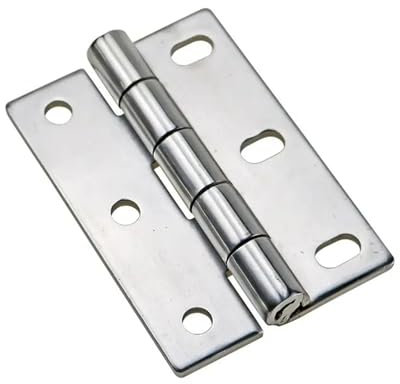 Türscharnier aus Edelstahl 304, tragendes Scharnier for industrielle Schranktüren, Stromverteilerkasten, Klappscharnier, 1 Stück(CL253-3)