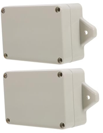 ASAKKURA Gehäuse Kunststoff Elektronik Elektronisches Gehäuse Aus Wasserdichte Projektbox Für Elektronikprojekte Abzweigdose Für Sichere Kabelverbindungen Schutzbox Kabel Außen Wasserdicht