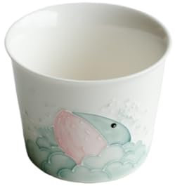 loeusjfnr Taza de té de cerámica Tazas de té de cerámica for el hogar, Tazas de café Creativas, Tazas de té pintadas a Mano for hostelería, Tazas de café, Copas de Vino for Restaurante Tazas para té