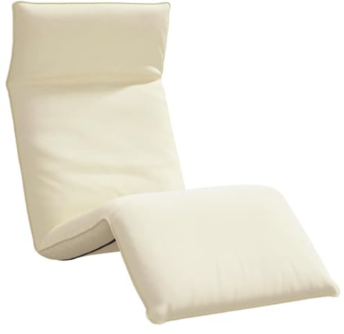 vidaXL Sonnenliege Klappbar Creme 175x54x8,5 cm Oxford-Gewebe