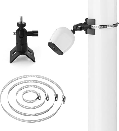 SHMSHNG Kamera Halterung Wandhalterung mit 1/4 Schraube 360° Verstellbare für Ring Kamera Outdoor, Eufy eufyCam 3, 3C, 2, 2C, 2C Pro, Wyze Cam Pan, Arlo Ultra 2