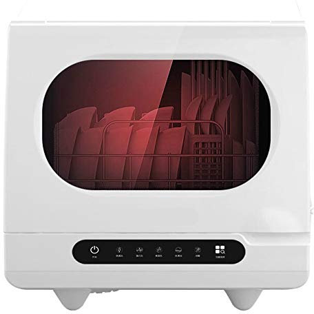 Lavavajillas hogar pequeño Escritorio desinfección integrada automática instalación Libre Lavadora de Platos