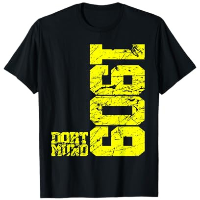 Dortmund 1909 Shirt Männer Und Frauen Ruhrpott Fußball Fan T-Shirt