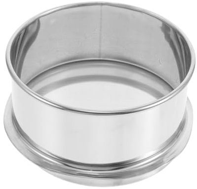 Sewroro Cedazo de Pintura Reutilizable de Malla Fina para Entusiastas de Cerámica, Filtro para Lodos y Esmaltes de Acero Inoxidable