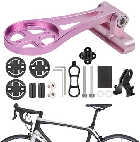 Generisch Supporto per computer da bicicletta – Supporto per manubrio da corsa | Supporto per computer da bicicletta per navigazione e raccolta dati