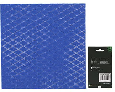 Utmärkt värmedynas ledningsförmåga, bra isolering Värmekuddar Gpu 100x100x1,5 mm Cpu värmedyna för kylfläns LED-kylning Bärbara datorer Stationära datorer (40 * 40 * 2,5 mm)