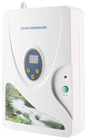 Fdit Generador y Purificador de Ozono, Máquina de Ozono Portátil de 600 Mg/h con Cobertura Total 3D para Cocina, Baño, Armario, Refrigerador, Acuario, Jardín