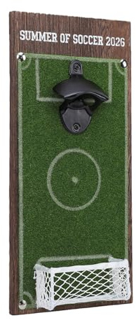 Zunate Väggmonterad ölflasköppnare | Fotbollsplan Keps Catcher Inredning