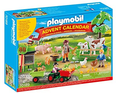 PLAYMOBIL 70189 - Calendario dell'Avvento La fattoria, Dai 4 anni