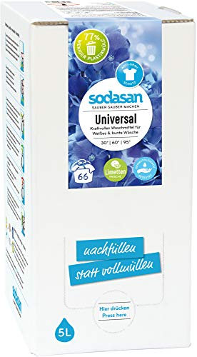 Sodasan Bio Limette Universal Waschmittel 5L BIB (6 x 5 l)