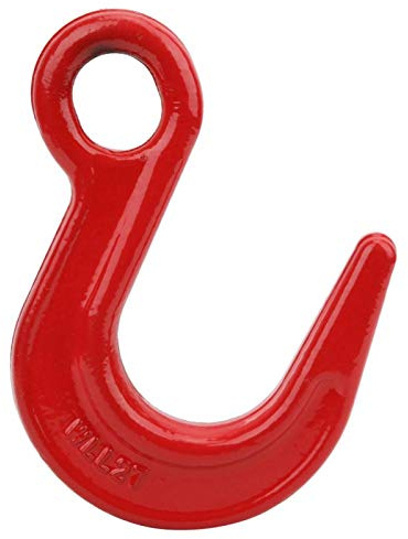 2 Tonnen Hebehaken, Kranhaken aus legiertem Stahl mit großer Öffnung, geeignet für den Schiffsbau (5,51 x 4,33 x 0,98 Zoll)