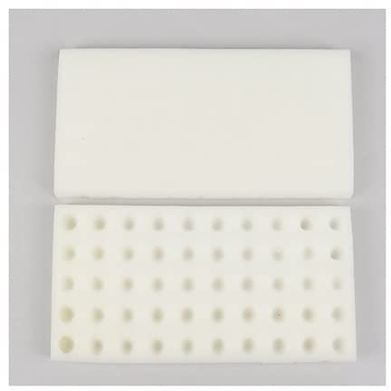 EVANEM Esponja de plántulas de Plantas de Cultivo de jardín, 2 Hojas hidropónicas sin Tierra = 100 uds, for macetas de vivero de Verduras, Collar de clonación de plántulas