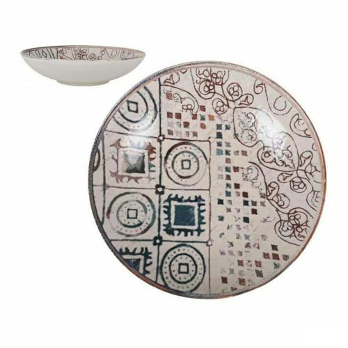 La Mediterránea Assiette creuse Grèce Porcelaine (12 unités)