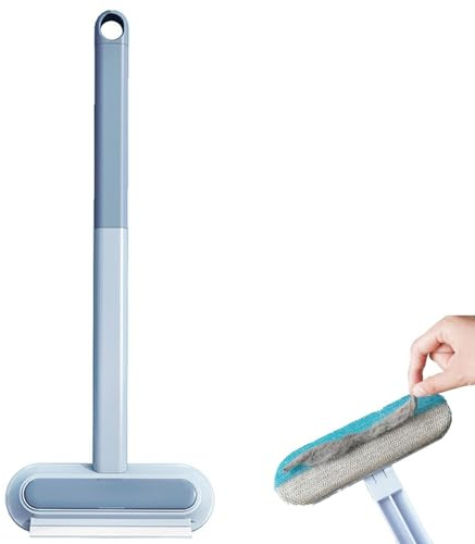 Multifunctional Pet Hair Remover,Multifunctional Hair Removal Brush,Reusable Pet Hair Remover For Carpet Car Glass,Dog And Cat Fur Cleaner Brush Pet Hair Removal Tool Dog Hair Removal Broom (1Set)