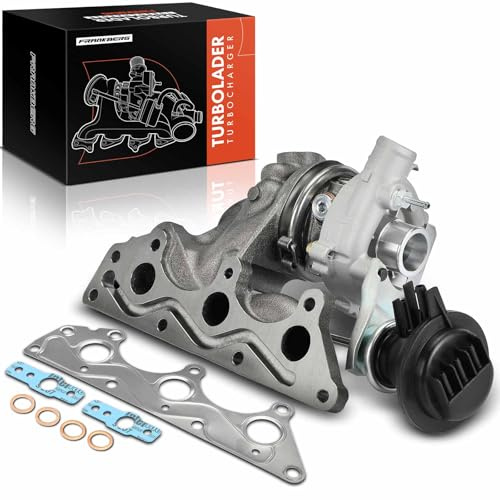 Frankberg Turbolader Abgasturbolader Abgasanlage turbine Kompatibel mit Cabrio 450 0.6L 0.7L 2000-2004 City-Coupe 450 0.6L 0.7L 1998-2004 Fortwo Cabrio 450 0.6L 0.7L 2004-2007 Replace# 1600960999