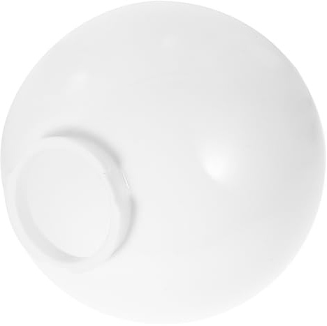 Zerodeko Abat-Jour Sphérique En Acrylique 10 Pouces Pour Lampe Extérieure Et Intérieure Globe De Remplacement Pour Lustre Et Applique Murale Décoration Salon Jardin