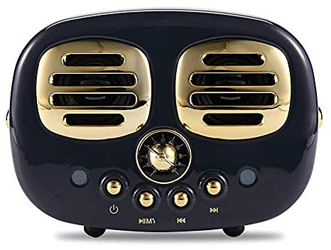CAFIEDR Giradischi Lisci, grammofono Bluetooth, fonografo Senza Impronte digitali, Elevata Resistenza all'Usura, Pulsanti fisici, Surround Stereo a 360°(Nero)