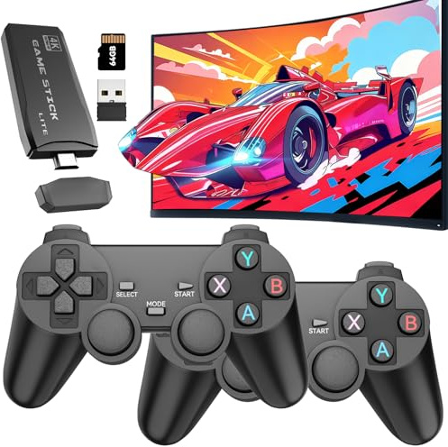 Plug and Play - Stick per console da gioco per TV retrò, console da gioco