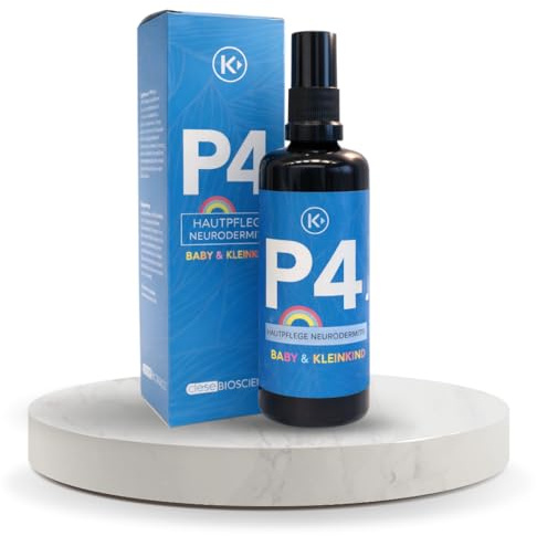 clese P4® Neurodermitis-Spray für Babys & Kleinkinder 100ml – Ohne Cortison | 100% vegan | Sanfte Pflege für empfindliche Babyhaut | Dermatologisch getestet | Made in Germany
