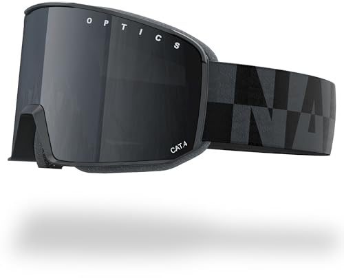 NAKED Optics Occhiali da sci SOLAR per uomo e donna – Robusti occhiali da sci unisex per uomo e donna – Occhiali da neve di alta qualità con sistema magnetico per lenti intercambiabili opzionali