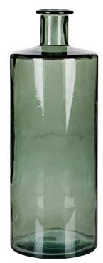 Mica decorations Guan Flasche/Vase, Glas, grau, H. 40 cm D. 15 cm