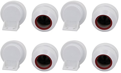 sourcing map 8Stk. T8 zu T12 Leuchtstoff Lampen Halter G13 Basis Einzelkopf Grabstein Lampenfassung AC 500V 2A für LED Leuchtstoffröhre