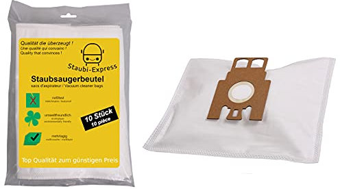 10 sacs d'aspirateur compatibles avec Miele Sfaj0 Complete C2 Ecoline I Miele Sfaj0 Complete C2 Ecoline Plus I Miele Sf Aj0 avec 1 micro-filtre