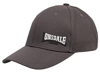 Lonsdale ENVILLE, Casquette Homme, Ash/Black/White,