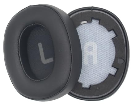 Ersatz-Ohrpolster, kompatibel mit JBL Tune 700BT/710BT/720BT/750BTNC/760NC/770NC, kabellose Over-Ear-Kopfhörer, JBL Ohrpolster mit hochdichtem weichem Schaumstoff