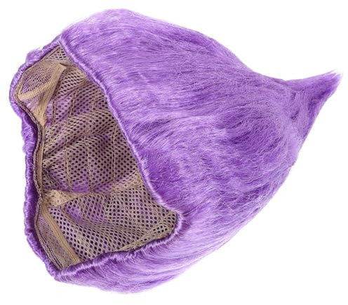 WOONEKY Flame Shape Carnival Wig for Adults and Boys and Girls Adjustable Synthetic Fibre Halloween Costume Party Accessory