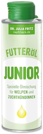 napfcheck Futteröl Junior – für Hundewelpen und Junghunde - 250 ml