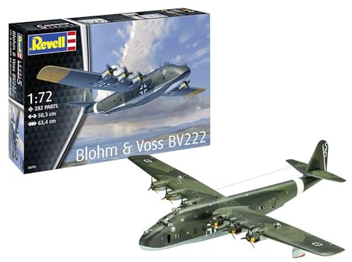 Revell 03792 Blohm & Voss BV222 Aircraft 1:72 Scale Unbuilt/Unpainted Plastic Model Kit