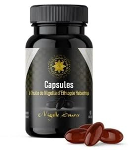 CAPSULES D'HUILE DE NIGELLE D'ETHIOPIE