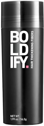 BOLDIFY Haarfasern für dünner werdendes Haar, für Damen & Herren, Hellbraun 56.5g
