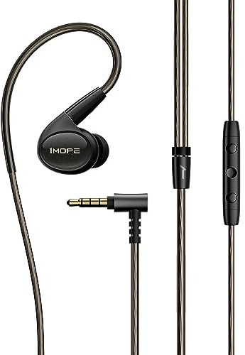 1MORE Penta Driver In-Ear Auricolari Con Filo, Hi-Res Stereo Audio, Cavo MMCX Staccabile, Cuffie Con MEMS Microfono, Cuffie stereo con cavo per audiofili