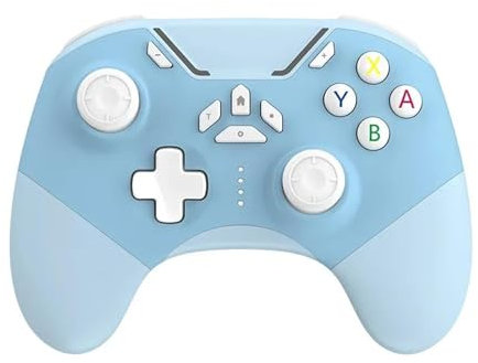 Car Bluetooth Joystick Wireless Switch GamePad Controller For Te&sl&a For Model Y For Model 3 Game Handle Trim Interior Refit Accessories(Blue)