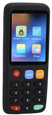 Focket Copiadora de Tarjeta IC, Duplicador de Tarjeta NFC con Software Profesional para el Cifrado de Edición de Descifrado, Admite USB Tipo C 125kHz 13.56MHz para Tarjetas
