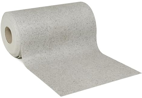 Giuri Tessuti - PASSATOIA per Cucina in Vinile - Larghezza 60 cm - Tappeto Runner Lavabile e Antimacchia in PVC (140 cm, Emery Light)