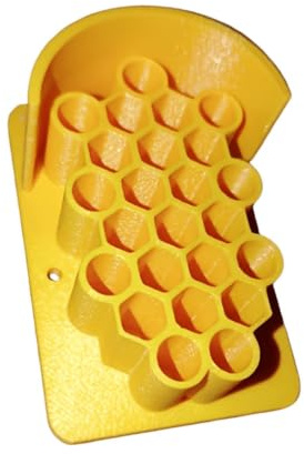Bienenhaus, Bienenstock in Wabenform, 3D-Druck, Bienenstock, Unterschlupf, Outdoor-Bestäuber-Lebensraum für Höfe, Veranden, Gärten, Rasen, Zäune, Indoor-Baumstämme, Balkon, Terrasse, Hof, Bauernhof