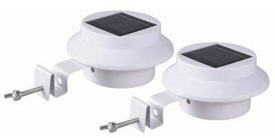 Kingavon 2 Solar Gutter Lights, White