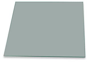 decorwelt | Herdabdeckplatte 60x52 cm Ceranfeldabdeckung 1-Teilig Universal Elektroherd Induktion für Kochplatten Herdschutz Deko Schneidebrett Sicherheitsglas Spritzschutz Glas Grau