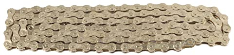 Fahrradkette, hohe Festigkeit, 116 Glieder, 6/7/8 Gänge, Kettenschaltung, Berg (Gold), Fahrradkette, BMX, goldfarben