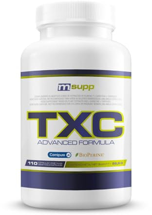 MM Supplements - Termogénico Quemagrasas Potente - 110 Cápsulas - Bote para 1 Mes - Incrementa el Metabolismo Basal - Aumenta la Energía - TXC