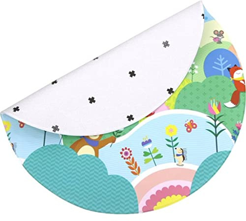 Dwinguler Spielmatte Baby Care - Gardening - Round- 1,38m * 1,38m * 13mm