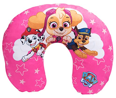 United Labels Paw Patrol - Reise Nackenkissen bequemes Reisekissen Nackenhörnchen Auto Flugzeug
